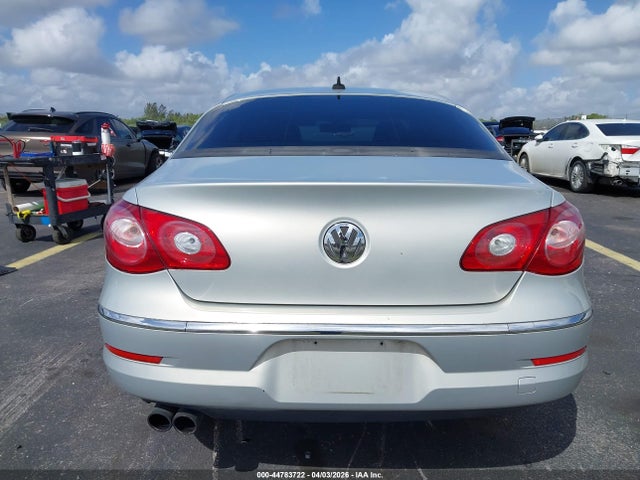 44783722 :رقم المزاد ، WVWML7AN6AE514743 vin ، 2010 Volkswagen Cc Sport مزاد بيع