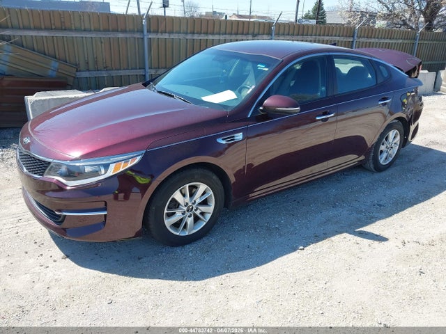 44783742 :رقم المزاد ، 5XXGT4L34GG101277 vin ، 2016 Kia Optima Lx مزاد بيع