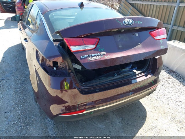 44783742 :رقم المزاد ، 5XXGT4L34GG101277 vin ، 2016 Kia Optima Lx مزاد بيع