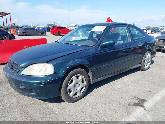 2000 Honda Civic Ex მანქანა იყიდება აუქციონზე, vin: 1HGEJ8244YL123961, აუქციონის ნომერი: 44783792
