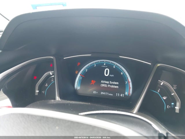 2017 Honda Civic Ex მანქანა იყიდება აუქციონზე, vin: 19XFC2F71HE053858, აუქციონის ნომერი: 44783814