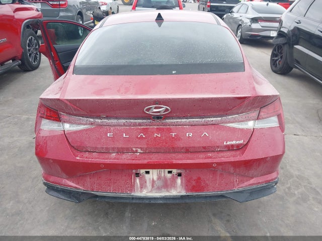 Auction sale of the 2021 Hyundai Elantra Limited, vin: KMHLP4AG1MU156392, lot number: 44783819