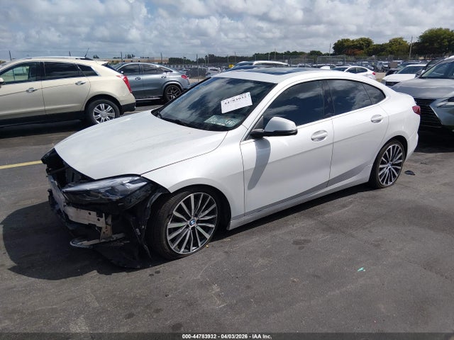 2022 Bmw 228 Gran Coupe I Sdrive მანქანა იყიდება აუქციონზე, vin: WBA53AK05N7L19650, აუქციონის ნომერი: 44783932