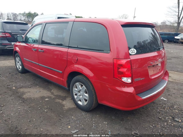 2013 Dodge Grand Caravan American Value Pkg მანქანა იყიდება აუქციონზე, vin: 2C4RDGBG1DR588081, აუქციონის ნომერი: 44783946