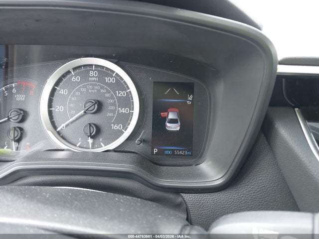2022 Toyota Corolla Le მანქანა იყიდება აუქციონზე, vin: JTDEPMAE9N3008641, აუქციონის ნომერი: 44783981