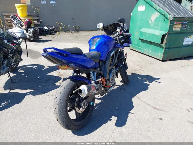 44784060 :رقم المزاد ، JS1VP53A952100137 vin ، 2005 Suzuki Sv650 مزاد بيع