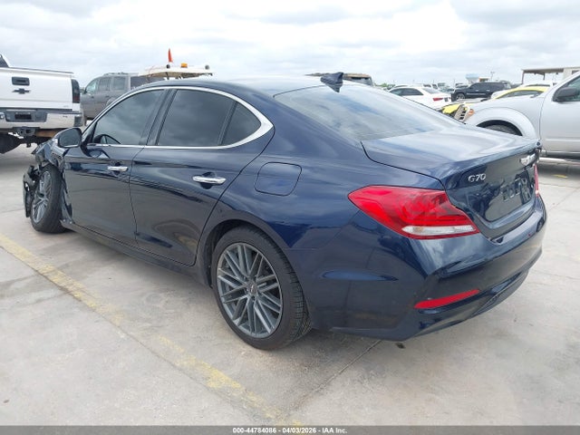 Продажа на аукционе авто 2019 Genesis G70 2.0t Advanced, vin: KMTG64LAXKU020441, номер лота: 44784086