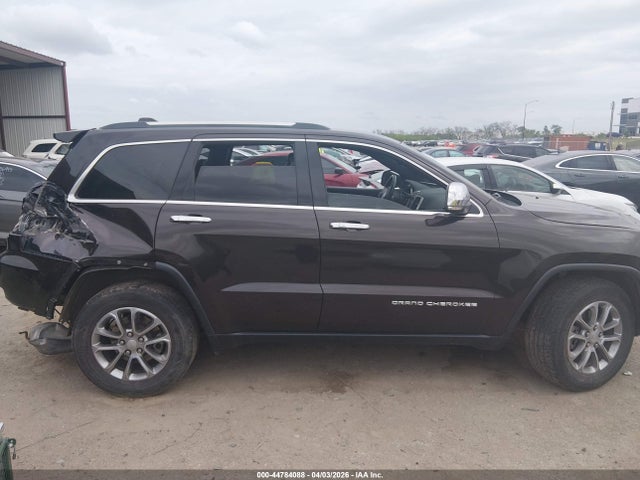 Продажа на аукционе авто 2016 Jeep Grand Cherokee Limited, vin: 1C4RJEBG8GC500041, номер лота: 44784088