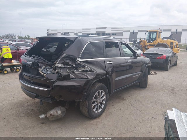 Продажа на аукционе авто 2016 Jeep Grand Cherokee Limited, vin: 1C4RJEBG8GC500041, номер лота: 44784088