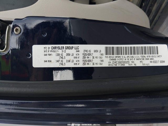 Продаж на аукціоні авто 2012 Chrysler Town & Country Touring, vin: 2C4RC1BG8CR283255, номер лоту: 44784136
