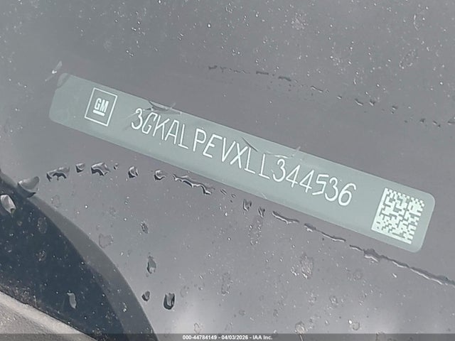 Aukcja sprzedaży 2020 Gmc Terrain Fwd Slt, vin: 3GKALPEVXLL344536, numer aukcji: 44784149