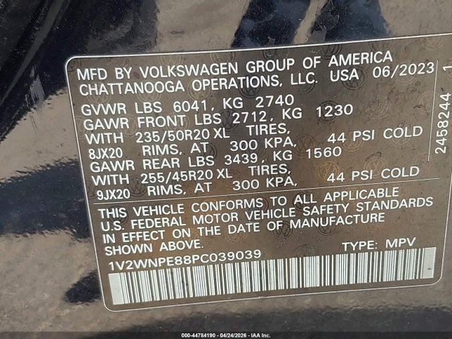 Volkswagen Id.4 Awd Pro S 2023 1V2WNPE88PC039039 Image 9