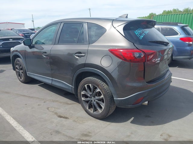 2016 Mazda Cx-5 Grand Touring მანქანა იყიდება აუქციონზე, vin: JM3KE4DY4G0712790, აუქციონის ნომერი: 44784218