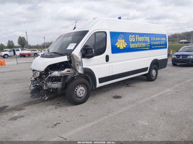 2024 Ram Promaster 3500 Cargo Van Tradesman High Roof 159 Wb Ext W/pass Seat მანქანა იყიდება აუქციონზე, vin: 3C6MRVJGXRE105916, აუქციონის ნომერი: 44784229