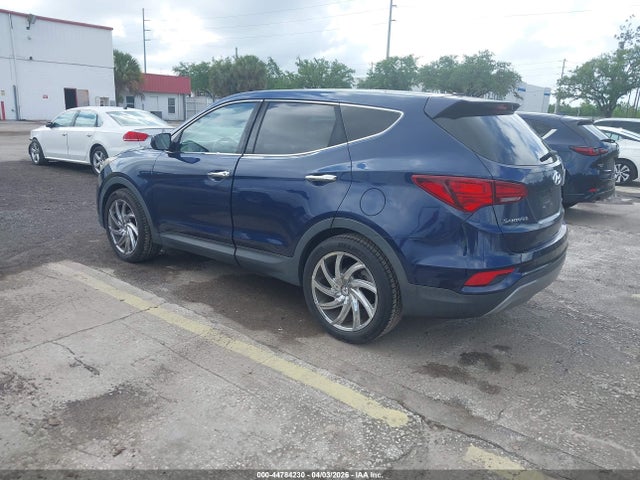 2017 Hyundai Santa Fe Sport 2.4l მანქანა იყიდება აუქციონზე, vin: 5XYZT3LB3HG437297, აუქციონის ნომერი: 44784230