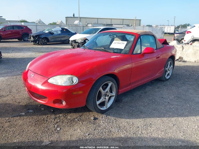 Aukcja sprzedaży 2002 Mazda Mx-5 Miata Cloth/ls/se, vin: JM1NB353320225567, numer aukcji: 44784234