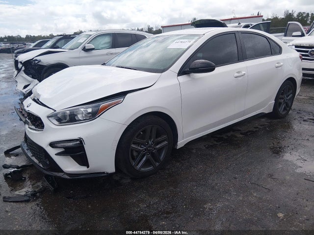 44784279 :رقم المزاد ، 3KPF34AD9ME417012 vin ، 2021 Kia Forte Gt-line مزاد بيع