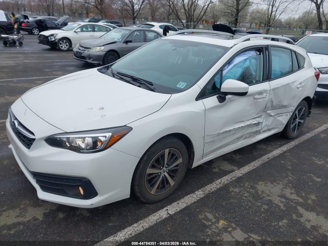 2022 Subaru Impreza Premium 5-door მანქანა იყიდება აუქციონზე, vin: 4S3GTAD61N3700271, აუქციონის ნომერი: 44784351