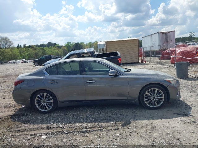 44784429 :رقم المزاد ، JN1EV7AP1LM201501 vin ، 2020 Infiniti Q50 Luxe مزاد بيع