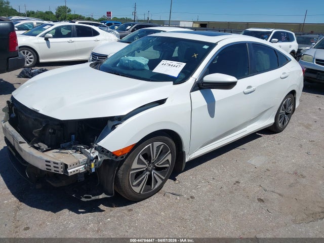 44784447 :رقم المزاد ، JHMFC1F76JX019641 vin ، 2018 Honda Civic Ex-l مزاد بيع