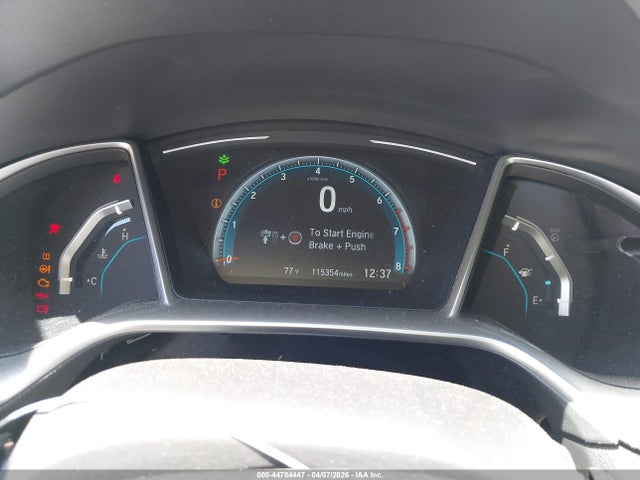 44784447 :رقم المزاد ، JHMFC1F76JX019641 vin ، 2018 Honda Civic Ex-l مزاد بيع