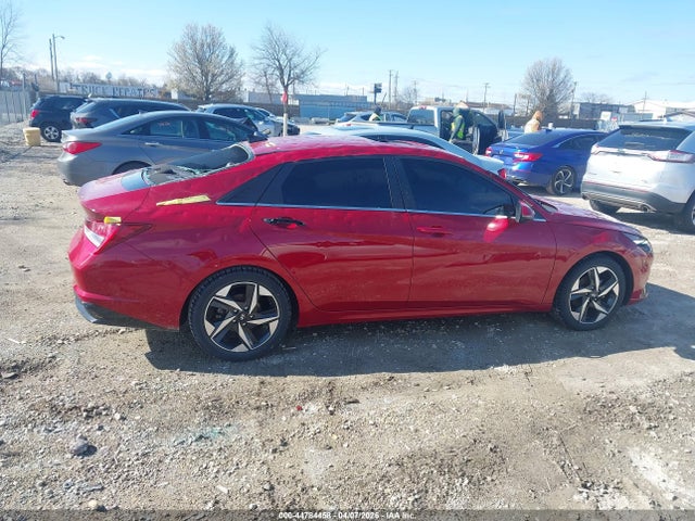 44784458 :رقم المزاد ، KMHLP4AG7NU339362 vin ، 2022 Hyundai Elantra Limited مزاد بيع