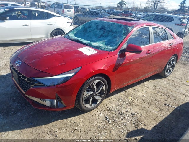 44784458 :رقم المزاد ، KMHLP4AG7NU339362 vin ، 2022 Hyundai Elantra Limited مزاد بيع