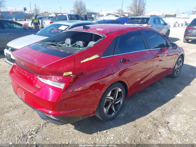 44784458 :رقم المزاد ، KMHLP4AG7NU339362 vin ، 2022 Hyundai Elantra Limited مزاد بيع