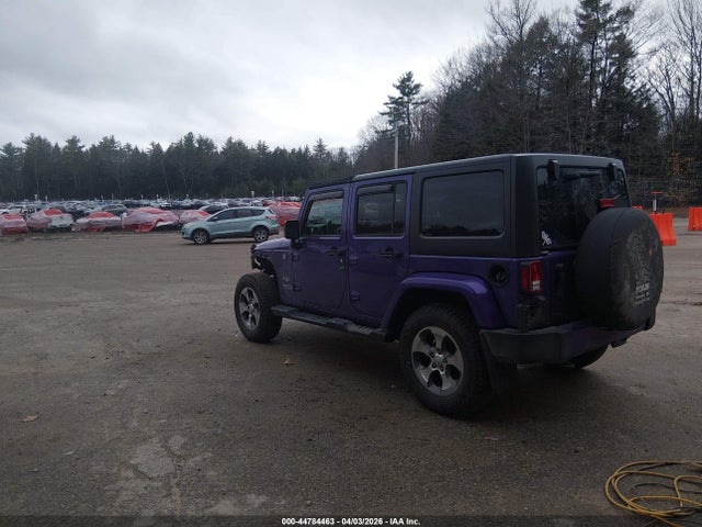 Продажа на аукционе авто 2017 Jeep Wrangler Unlimited Sahara 4x4, vin: 1C4BJWEG2HL680718, номер лота: 44784463