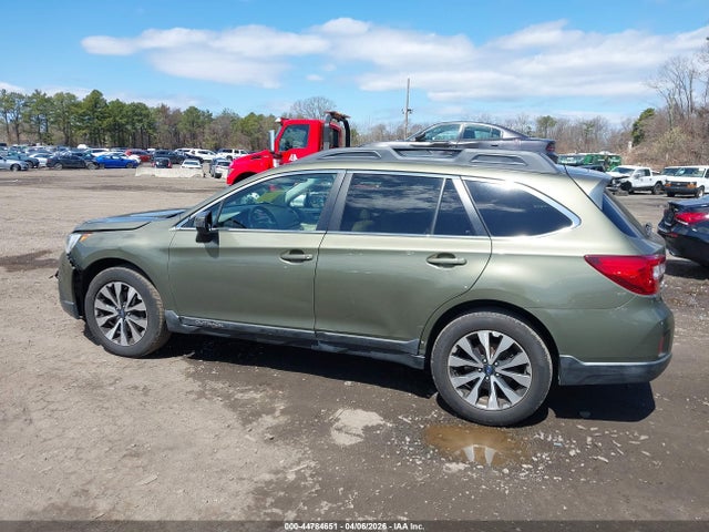 44784651 :رقم المزاد ، 4S4BSALC9F3303831 vin ، 2015 Subaru Outback 2.5i Limited مزاد بيع