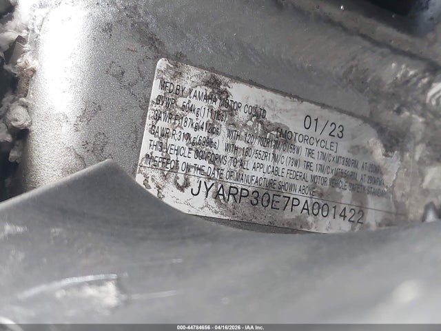Aukcja sprzedaży 2023 Yamaha Fjr1300 Ae, vin: JYARP30E7PA001422, numer aukcji: 44784656