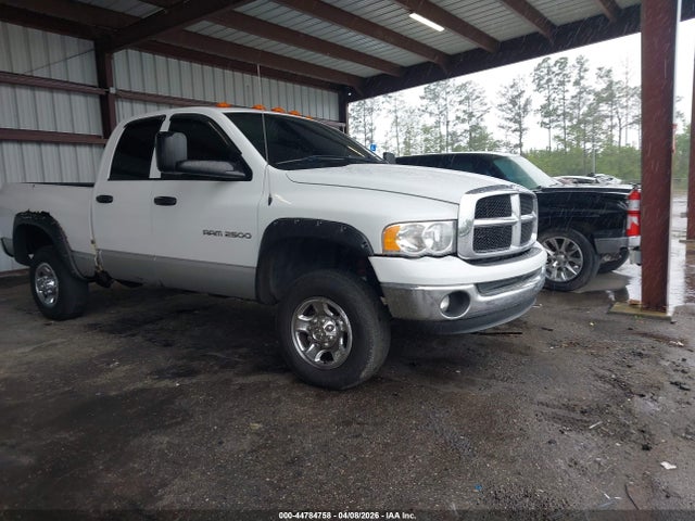 44784758 :رقم المزاد ، 3D7KS28D85G732200 vin ، 2005 Dodge Ram 2500 Slt/laramie مزاد بيع