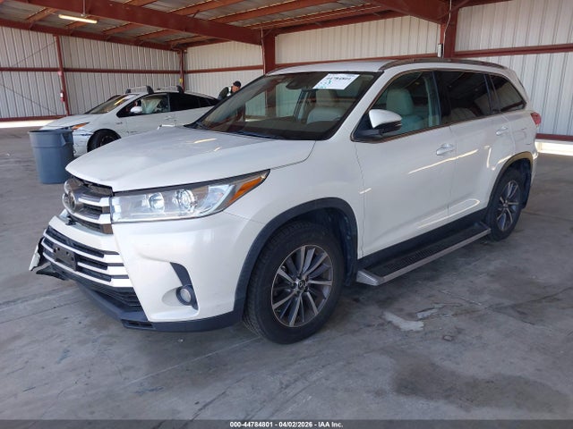 Продажа на аукционе авто 2019 Toyota Highlander Xle, vin: 5TDJZRFH0KS605714, номер лота: 44784801