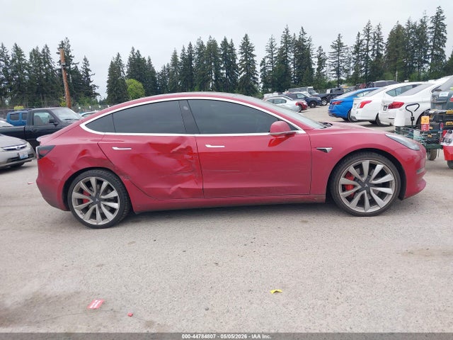 2018 Tesla Model 3 Long Range/performance მანქანა იყიდება აუქციონზე, vin: 5YJ3E1EB1JF083830, აუქციონის ნომერი: 44784807