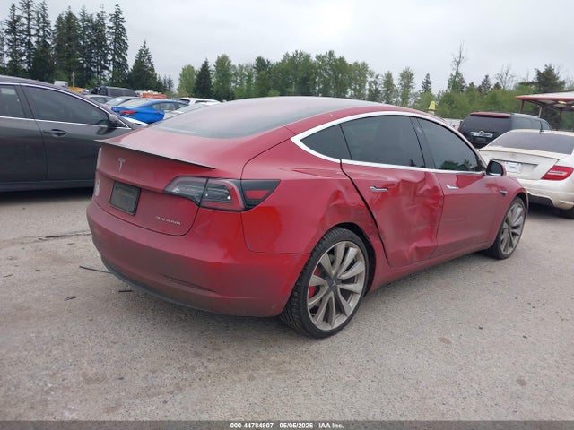 2018 Tesla Model 3 Long Range/performance მანქანა იყიდება აუქციონზე, vin: 5YJ3E1EB1JF083830, აუქციონის ნომერი: 44784807