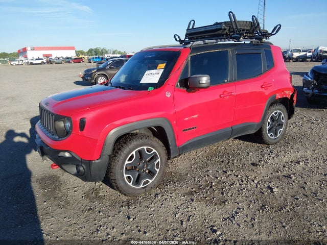 Продажа на аукционе авто 2015 Jeep Renegade Trailhawk, vin: ZACCJBCT3FPC17492, номер лота: 44784808