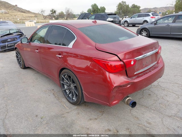 2015 Infiniti Q50 Premium მანქანა იყიდება აუქციონზე, vin: JN1BV7AP1FM354290, აუქციონის ნომერი: 44784868