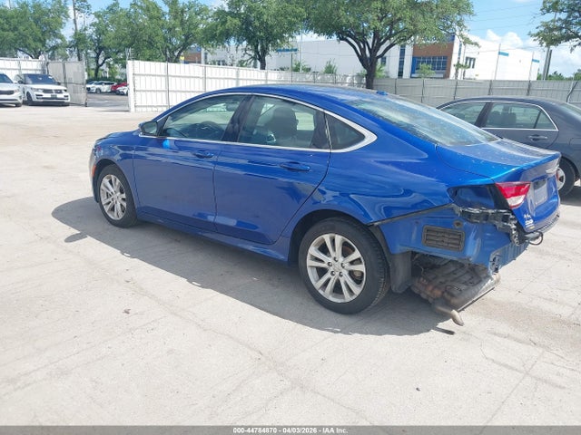 Продажа на аукционе авто 2015 Chrysler 200 Limited, vin: 1C3CCCAB5FN745445, номер лота: 44784870
