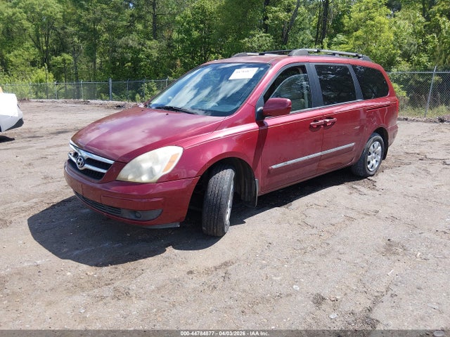 2008 Hyundai Entourage Gls/limited მანქანა იყიდება აუქციონზე, vin: KNDMC233086049721, აუქციონის ნომერი: 44784877