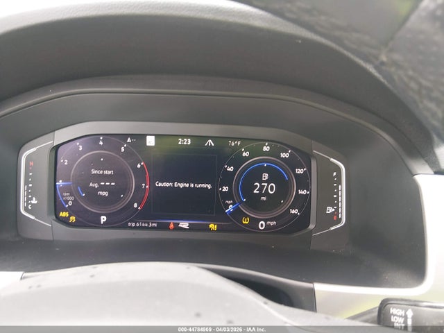 44784909 :رقم المزاد ، 1V2SR2CA5PC513671 vin ، 2023 Volkswagen Atlas 3.6l V6 Sel R-line Black مزاد بيع
