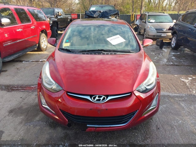 2016 Hyundai Elantra Value Edition მანქანა იყიდება აუქციონზე, vin: 5NPDH4AE8GH729968, აუქციონის ნომერი: 44784968