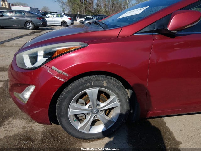 2016 Hyundai Elantra Value Edition მანქანა იყიდება აუქციონზე, vin: 5NPDH4AE8GH729968, აუქციონის ნომერი: 44784968