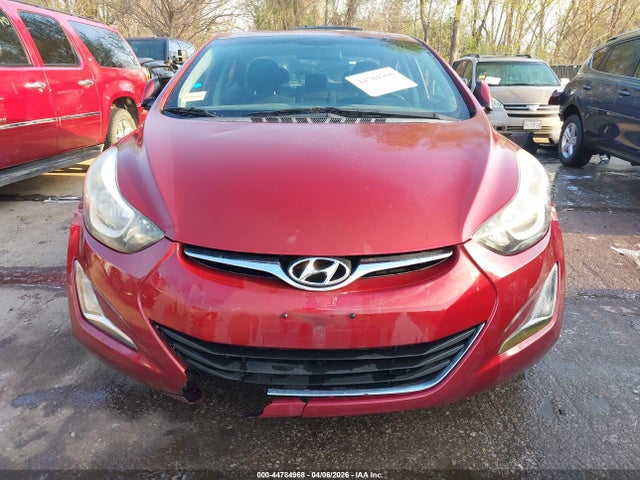 2016 Hyundai Elantra Value Edition მანქანა იყიდება აუქციონზე, vin: 5NPDH4AE8GH729968, აუქციონის ნომერი: 44784968