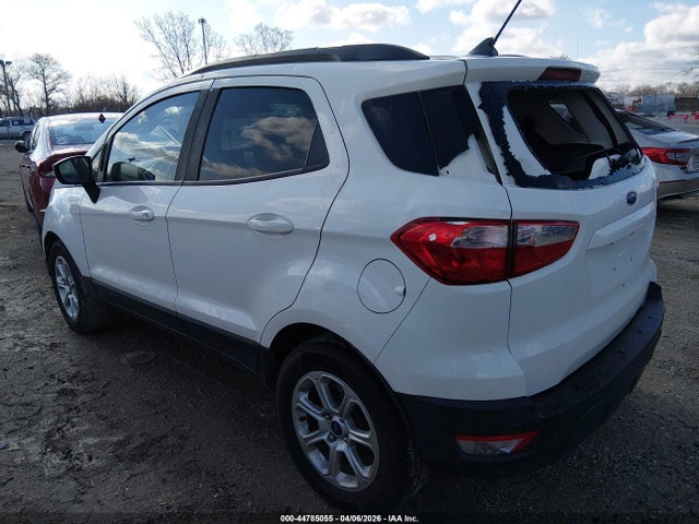 Aukcja sprzedaży 2020 Ford Ecosport Se, vin: MAJ3S2GE8LC357410, numer aukcji: 44785055