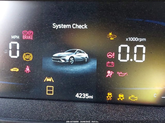 Продажа на аукционе авто 2025 Hyundai Elantra Sel Sport, vin: KMHLM4DG7SU079433, номер лота: 44785090