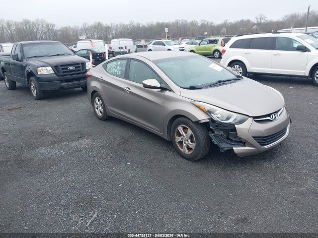 Auction sale of the 2014 Hyundai Elantra Se, vin: 5NPDH4AE9EH537553, lot number: 44785127