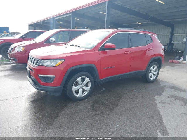 2018 Jeep Compass Latitude 4x4 მანქანა იყიდება აუქციონზე, vin: 3C4NJDBB8JT139385, აუქციონის ნომერი: 44785199
