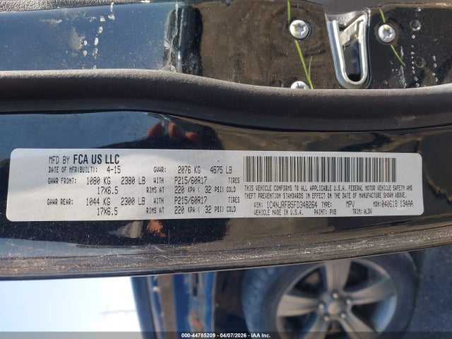 Jeep Patriot High Altitude Edition 2015 1C4NJRFB5FD348264 Image 9