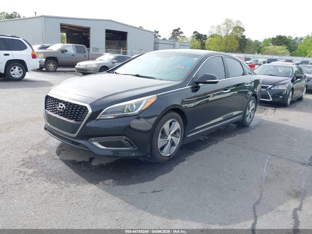 2017 HYUNDAI SONATA HYBRID KMHE34L1XHA048924 Photo 1