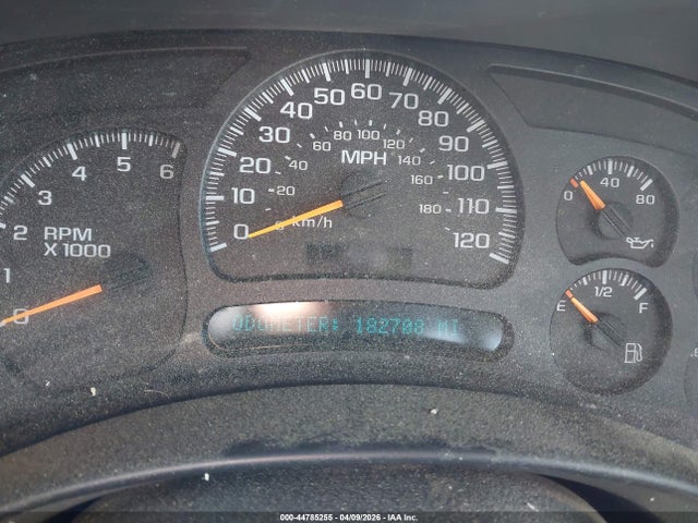 44785255 :رقم المزاد ، 1GTEC19Z55Z224436 vin ، 2005 Gmc Sierra 1500 Sle مزاد بيع